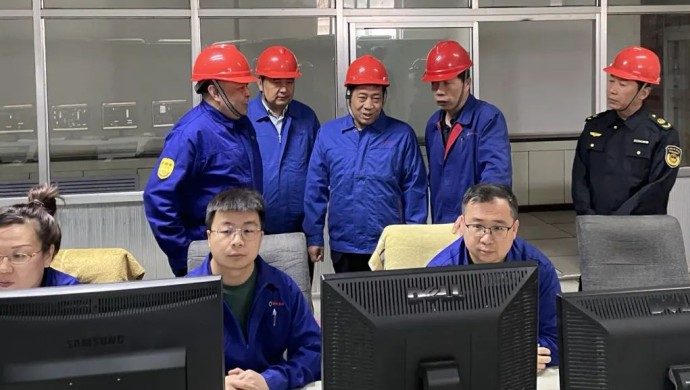 省商务厅领导来刘化公司开展“五一”节前安全检查